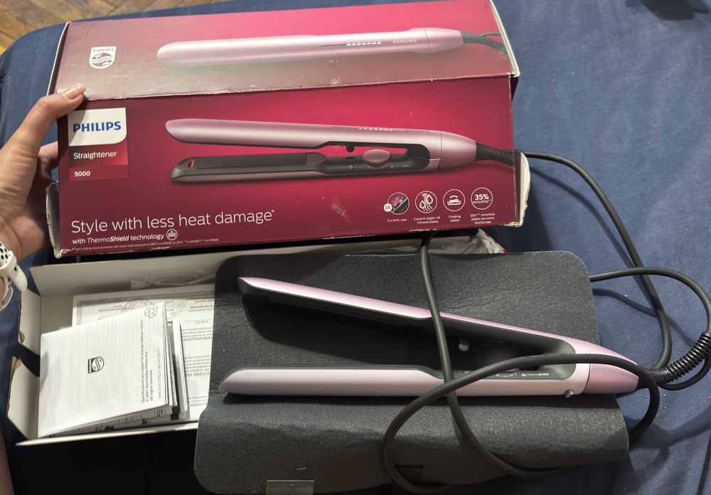 Вирівнювач плойка випрямляч для волосся Philips Series 5000