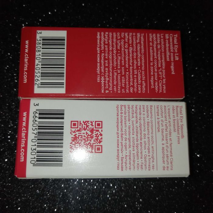 Zestaw krem koncentrat pod oczy Clarins Paris