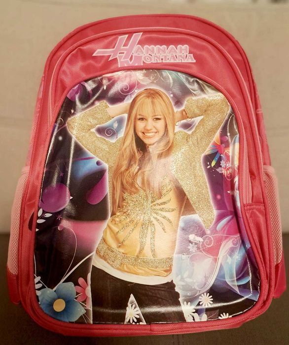 Plecak Hannah Montana w kolorze różowym- Nowy z metką