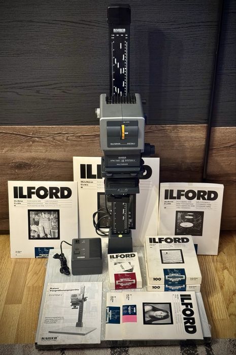 Powiększalnik Kaiser Multigrade VPM 7005 el-nikkor 50 2.8 ILFORD