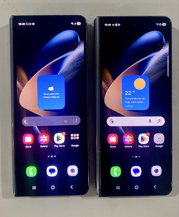 2 x Samsungs Z Folds 4 (ecras internos avariados)