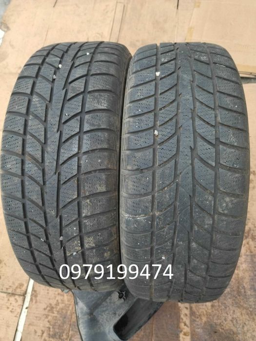 Шини резина колеса Hankook 205/55r16 r16 5,5 mm зима зимние зимові 2шт