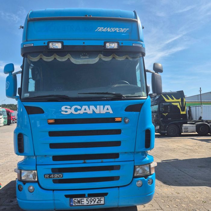scania r420 manual 6x2 2006r
