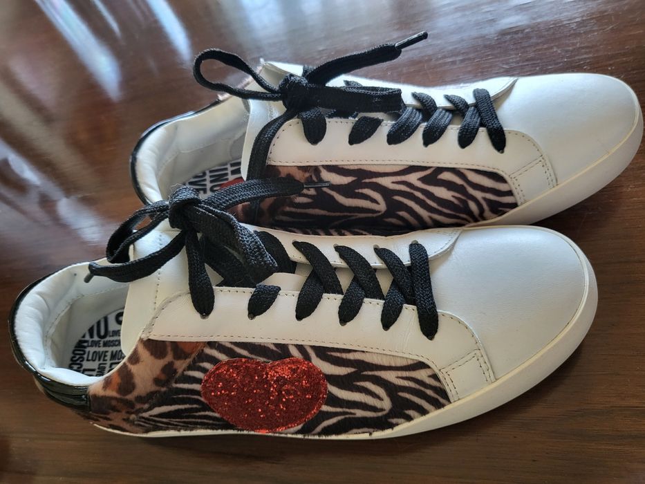 Ténis MOSCHINO verdadeiros 40