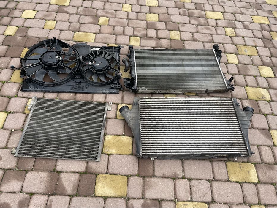 Радиатор Вентилятор Интеркулер Opel Vectra C Signum 3.0cdti