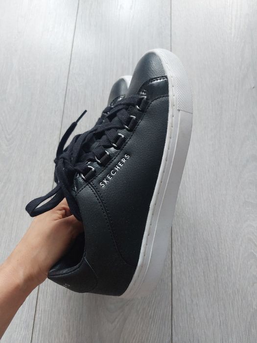 Buty Sketchers czarno białe