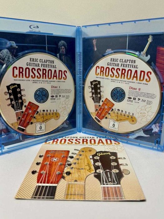 Eric Clapton - Crossroads 2013 Koncert Live na płytach 2x Blu-ray