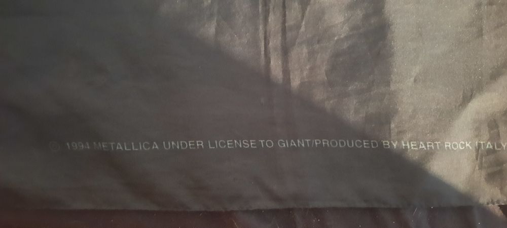 Metallica Master of Puppets banner oficial