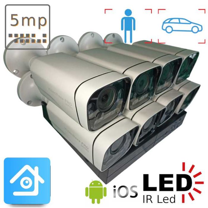 камера видеонаблюдения комплект камер камери камеры відеонагляду устан