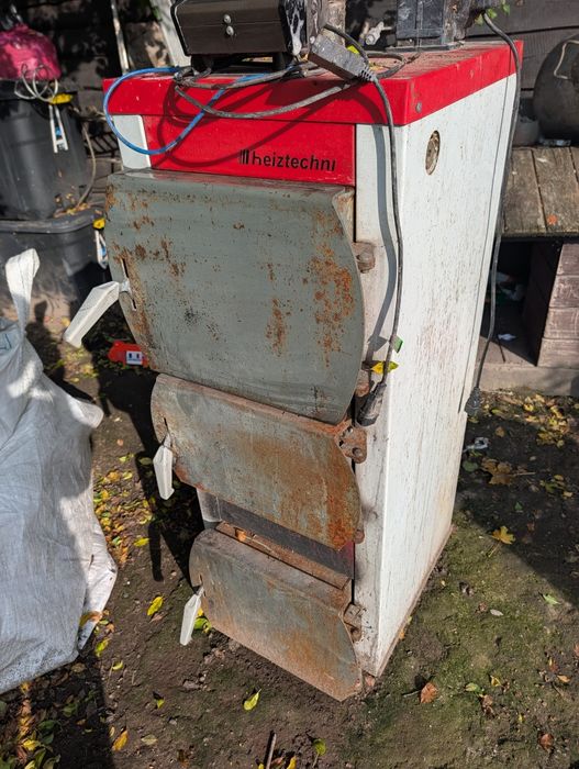 Kocioł C.O. Heiztechnik ze sterownikiem HT-tronic 100 i dmuchawą