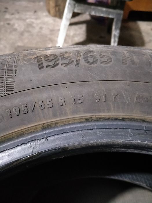Шины continental б/у 195/65 r15
