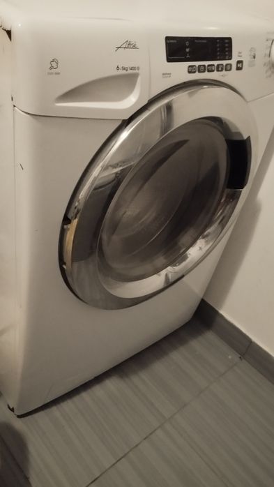 USZKODZONA Pralko-suszarka Candy GVSW4 465DWC/2-S | Nie włącza się pra