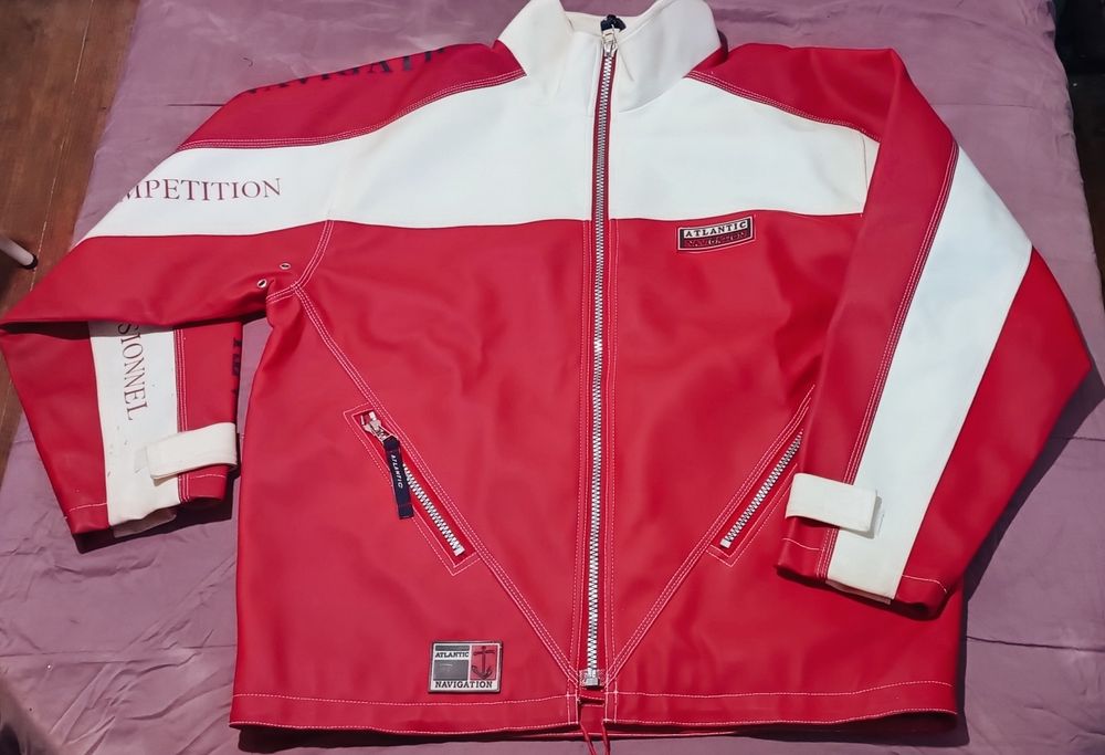 vintage-style Atlantic racing jacket