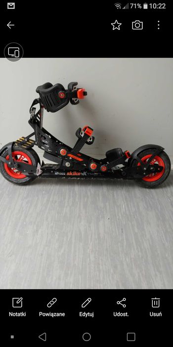 Nartorolki terenowe skike vx twin