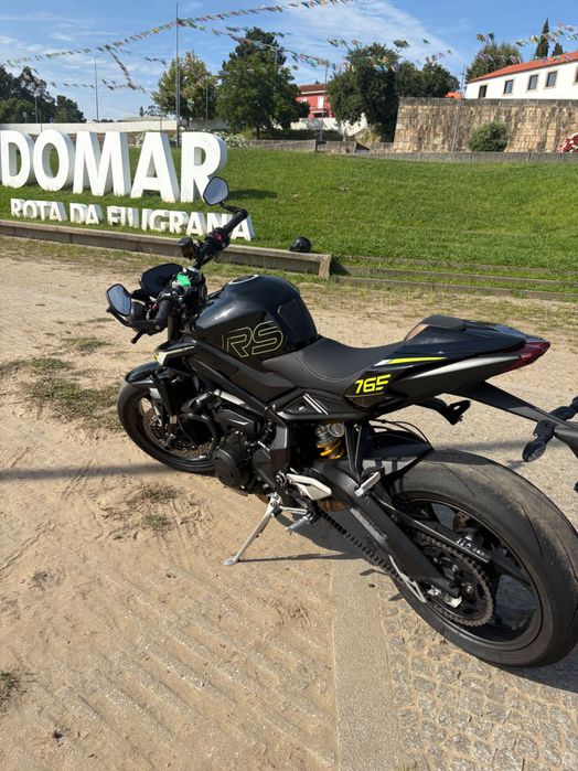 Triumph Street triple 765 rs 2024 Phanton Black, SC Project