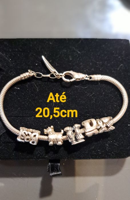 Pulseira em prata da Bacio.