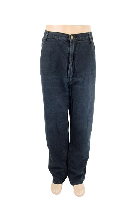 spodnie męskie wyjściowe granatowe c2 jeans rozmiar l
