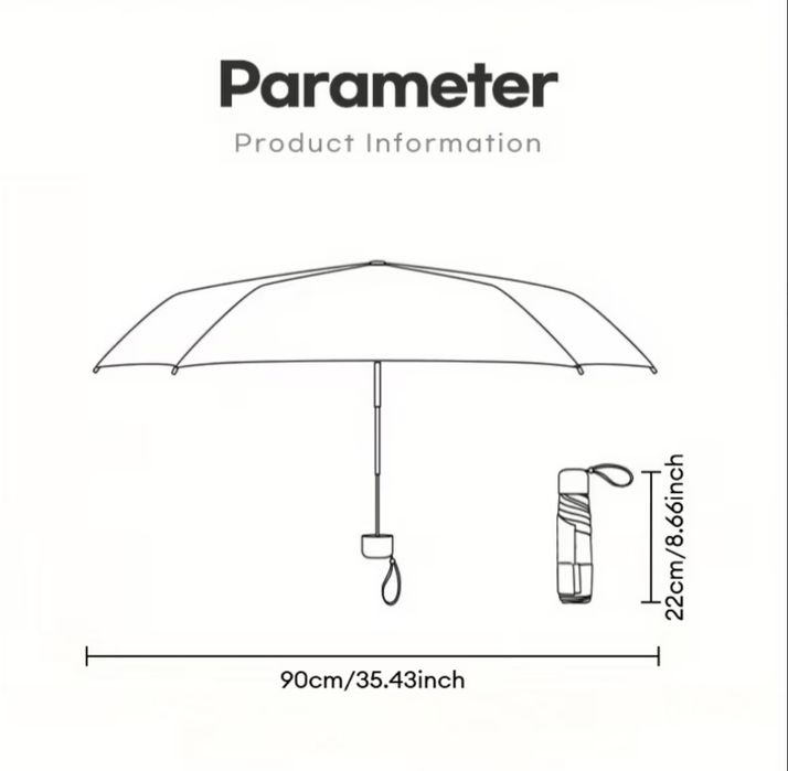 Автоматична преміум парасолька PARACHASE