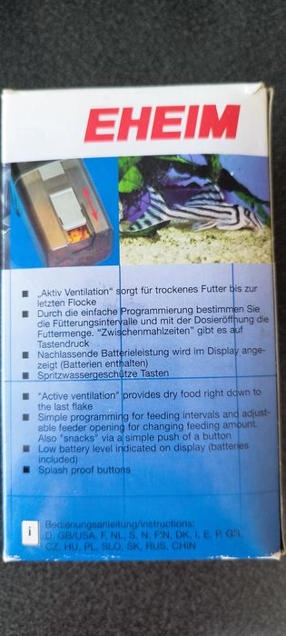 Doseador Comida - Aquário