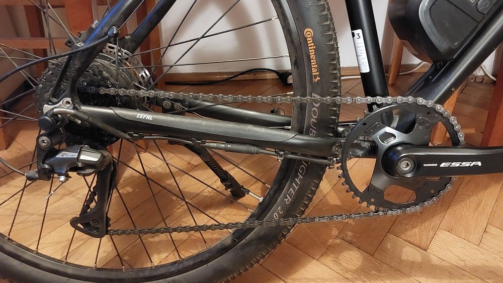 Rower Elektryczny Hexagon Boost 1.0 522 Wh Doinwestowany  Rozm. M 19"