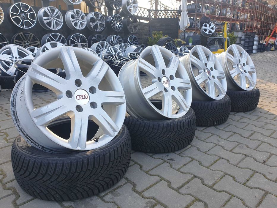 Felgi aluminiowe Audi 18" 5x130 7,5j et53 Vw Porsche itp.