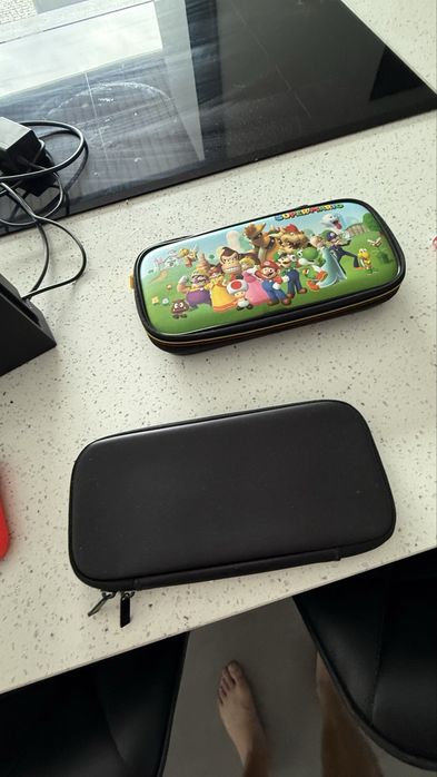 Nintendo switch v2 completamente nova com 2 jogos