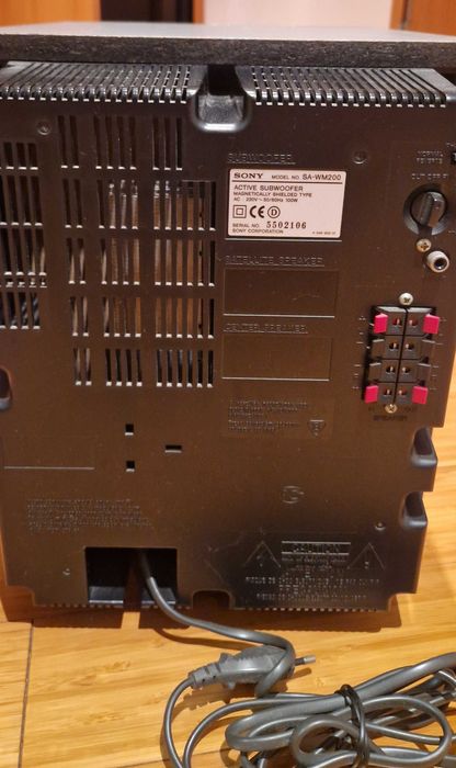 Subwoofer Sony SA-WM200