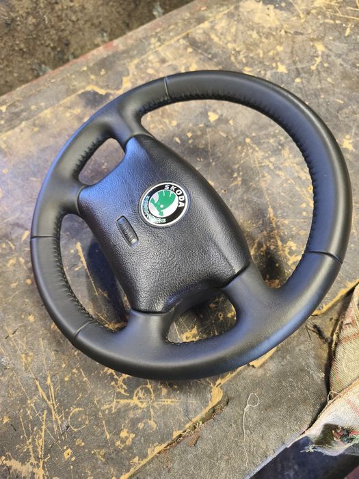 Кермо шкіряне  Skoda Octavia Tour/A4 з Airbag