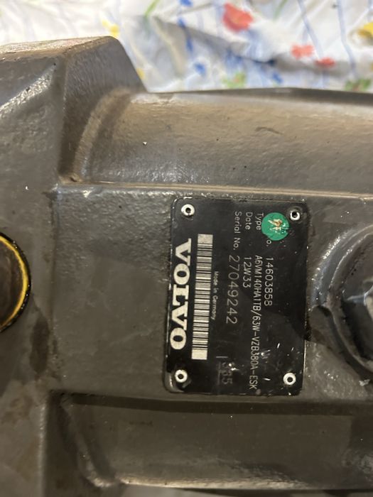SILNIK hydrauliczny A6VM140HAITB do koparki VOLVO EW180C