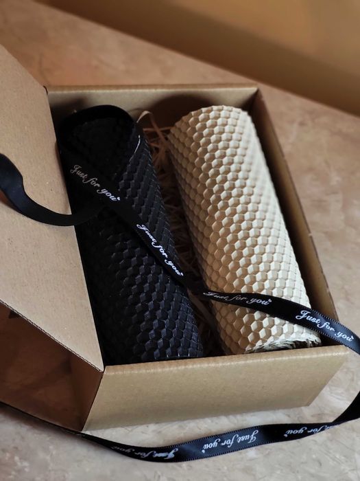 Świece z naturalnego wosku