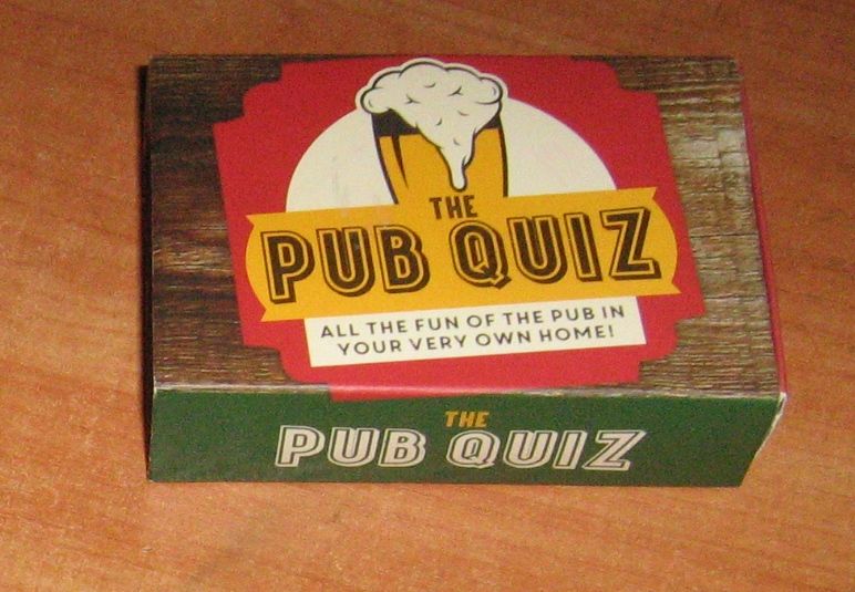 Карточная игра на английском викторина Pub Quiz