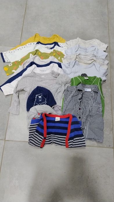 Paka ubrań dla chłopca r74