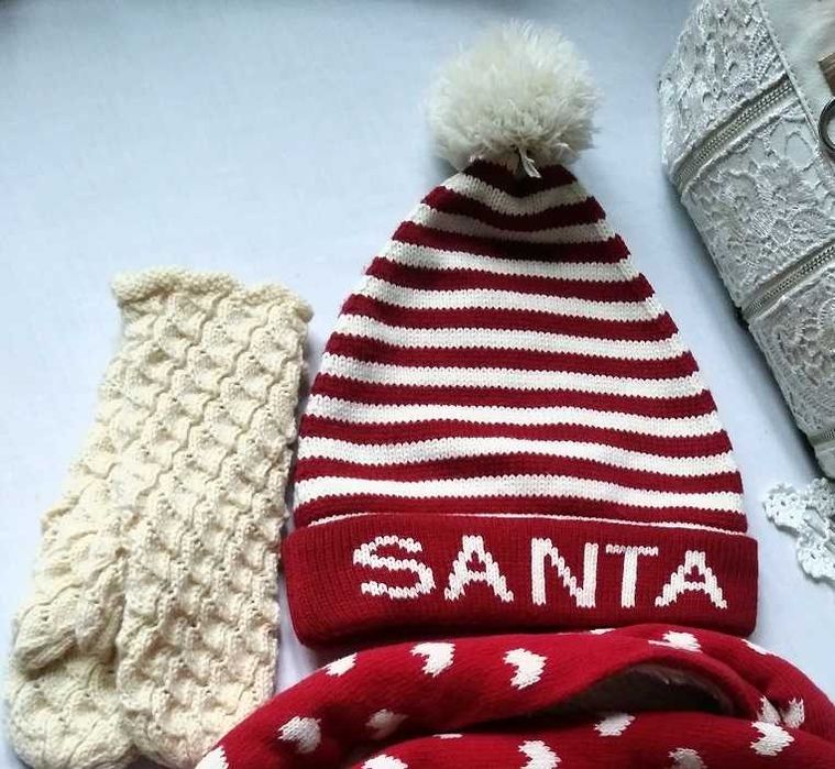 100% Wełna Hand made wełniane piękne rękawiczki z jednym palcem wełna