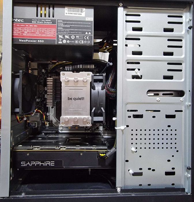 Системний блок AM4 сокет Ryzen5-1600X 16gDDR4/RX470/4gDDR5,256ssd у відмінному стані, ігровий або мультимедиа