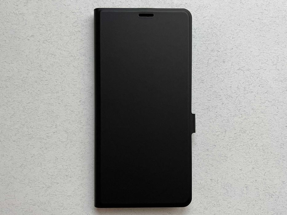 Redmi Note 10 Pro чохол-книжка Wave Flap чорний еко кожа чехол
