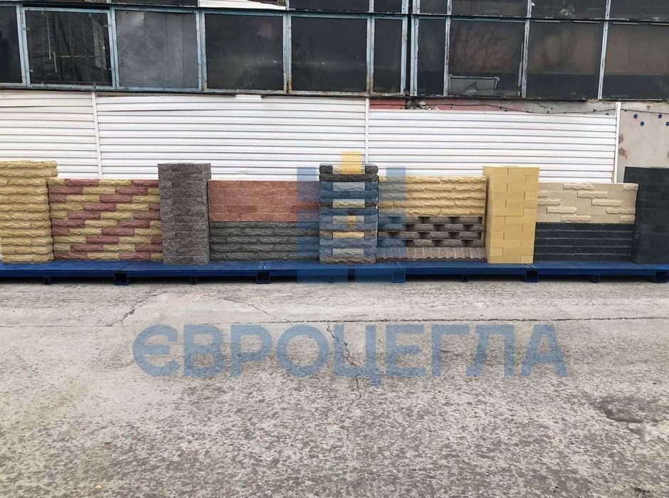 Рвана цегла на паркан, для стовпчиків, для колон ТМ ЄВРОЦЕГЛА