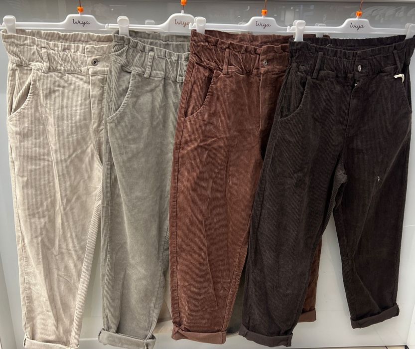 Sztruksy damskie Wiya s m l