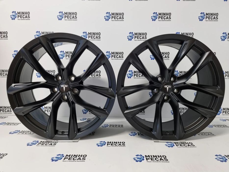 Jantes Tesla Model 3 T Sportline em 21 (5x120) Matt Black
