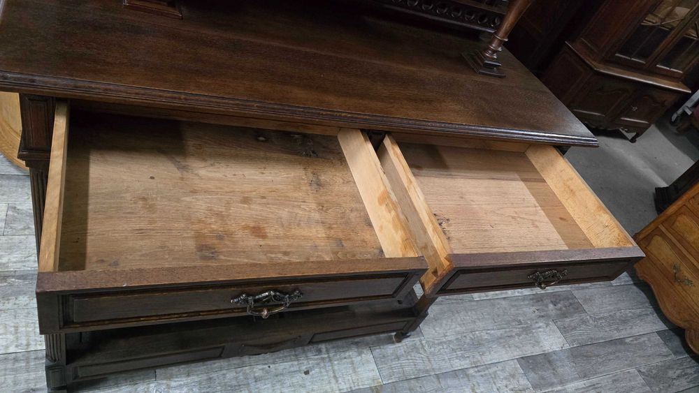 Unikatowy Kredens / Pomocnik W Stylu Secesyjnym /