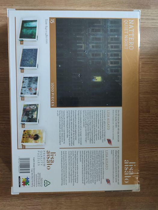 Puzzle Lisa Alisato 1000 elementów NOWE