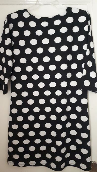 Bluzka w białe grochy