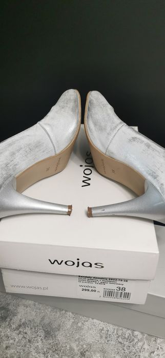 Wojas szpilki 38 skóra