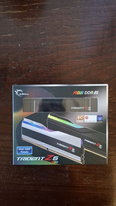 G.Skill Trident Z5 RGB 64GB(2x32GB)DDR5-6400MHz (Intel XMP) CL32 NOVA