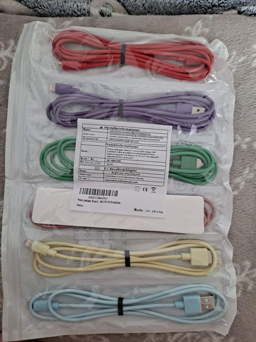 Zestaw kabli do iPhone