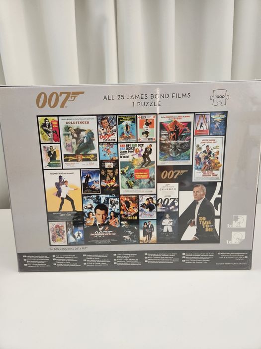 PUzzle Winning Moves 1000 el. James Bond.