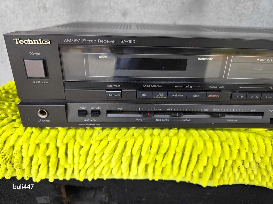 technics sa190 amplituner stereo