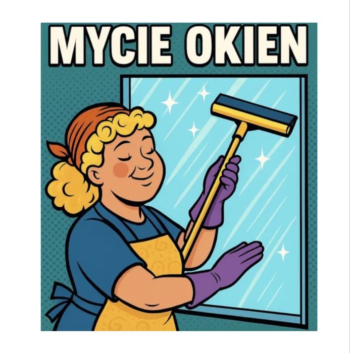 Mycie okien i ram okiennych