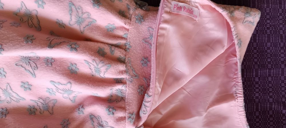 Комплект Плаття сукня святкова з гольфомна 1-2 роки Pink Rabbit