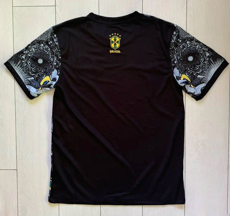 Футболка Nike Brazil, розмір M, L, XL. Футболка Nike чорна.