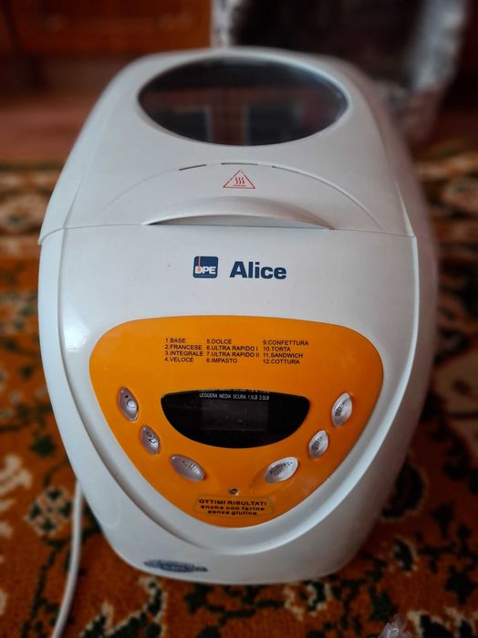 Комбайн для випічки хліба  та солодких виробів Alice